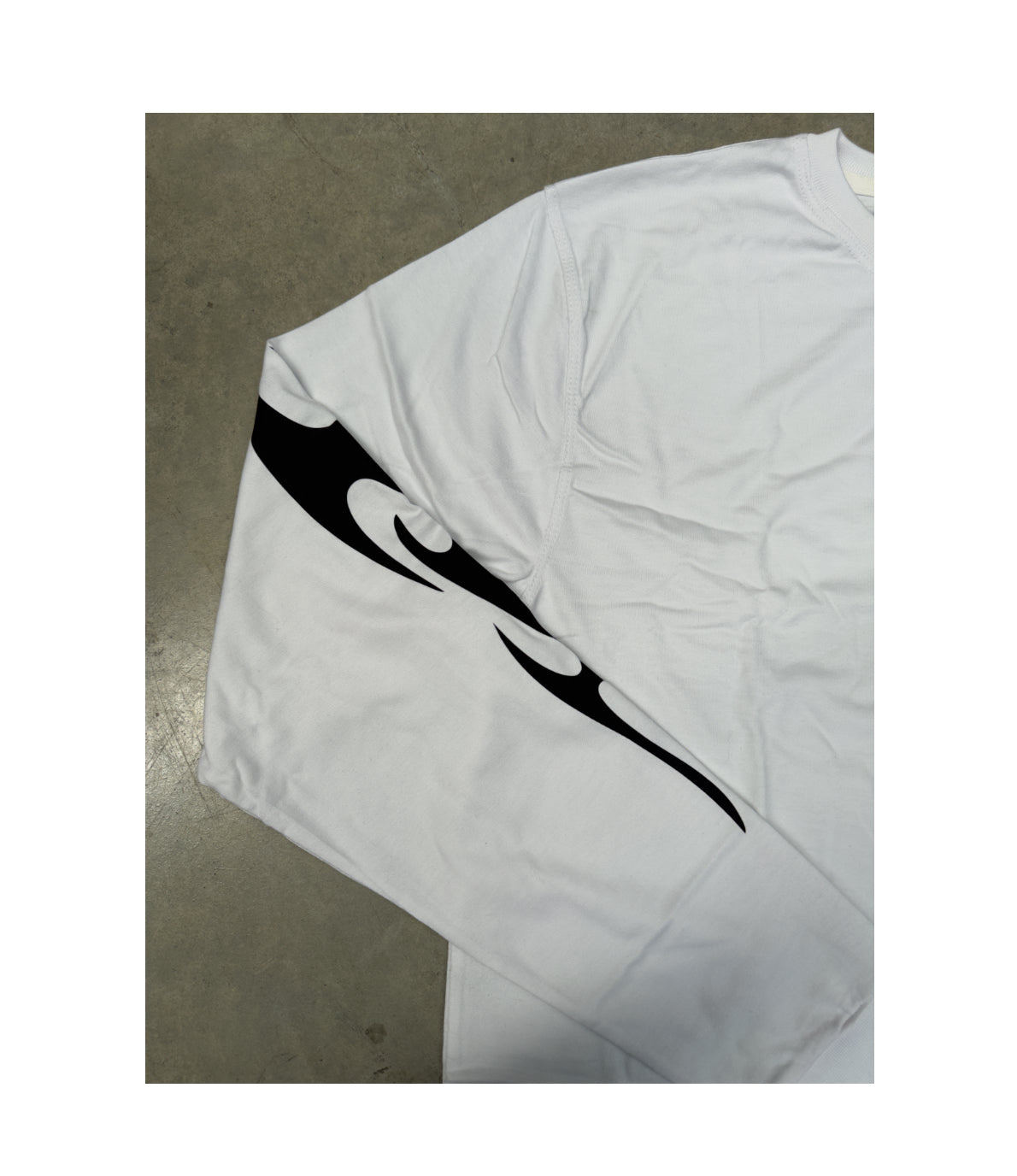 Whiteroom Tribal Long Sleeve Tee White