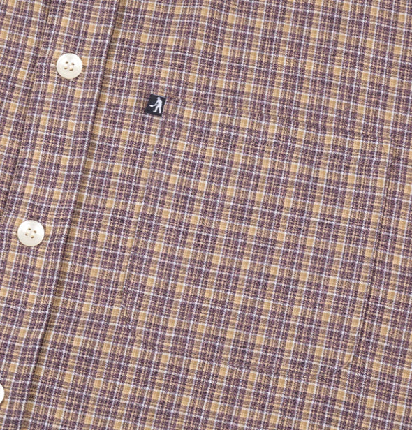 PASS~PORT Workers Check Short Sleeve Shirt Honeycomb
