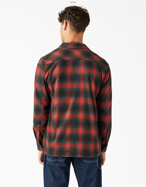 Dickies x Spitfire Men’s Flannel Red Ochre