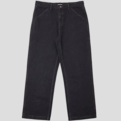 PASS~PORT (R41) Workers Club Denim Jean Washed Black