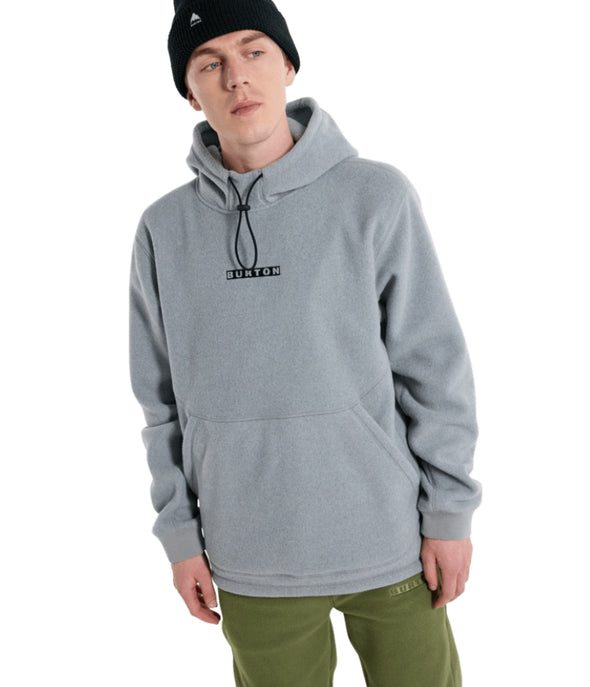 Burton Men’s Cinder Hood Gray Heather 2026