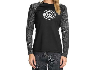 Volcom Womens V-Science Crew Black/White