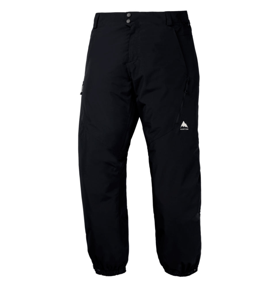 Burton Mens Reserve 2L Relaxed Pants True Black