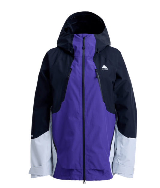 Burton Women’s Reserve GORE-TEX 2L Jacket Prism Violet/True Black/Gray Cloud 2026