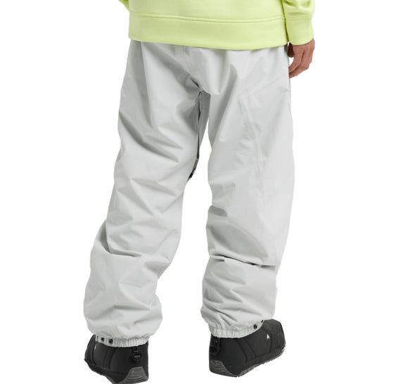 Burton Mens Reserve 2L Relaxed Pants Gray Cloud 2026