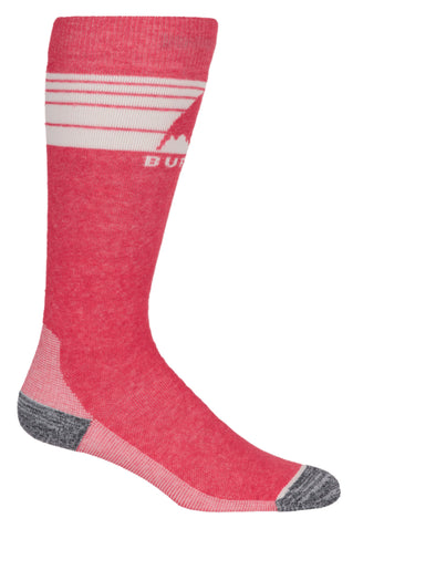 Burton Women’s Emblem Midweight Socks Peach Echo 2025
