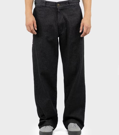 Dickies Baggy Jeans 5 Pocket Work Jeans Washed Black