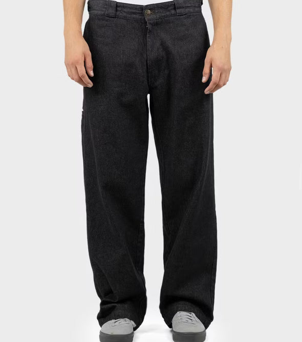 Dickies Baggy Jeans 5 Pocket Work Jeans Washed Black