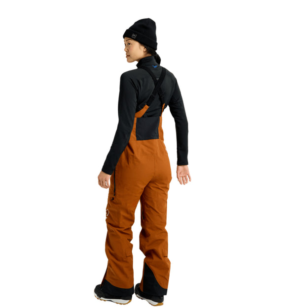 Burton Women’s [ak] Kimmy GORE-TEX 2L Bib Pants Chestnut Brown 2026