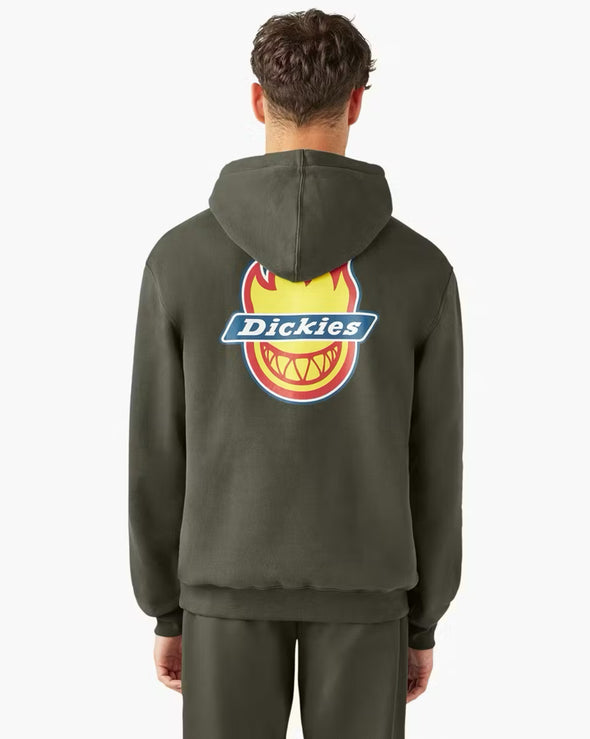 Dickies x Spitfire Men’s Hoodie Olive Green