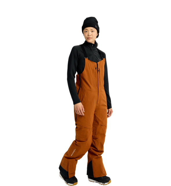 Burton Women’s [ak] Kimmy GORE-TEX 2L Bib Pants Chestnut Brown 2026