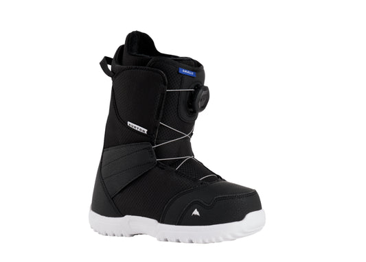 Burton Kids’ Smalls BOA Snowboard Boots Black 2026