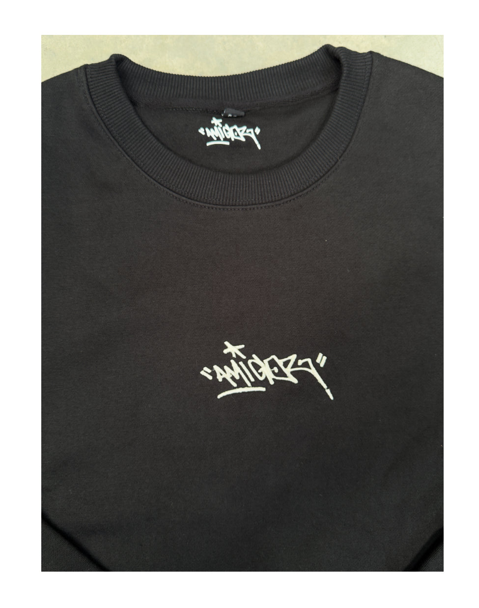 Whiteroom x Amigoz Crew Neck Black