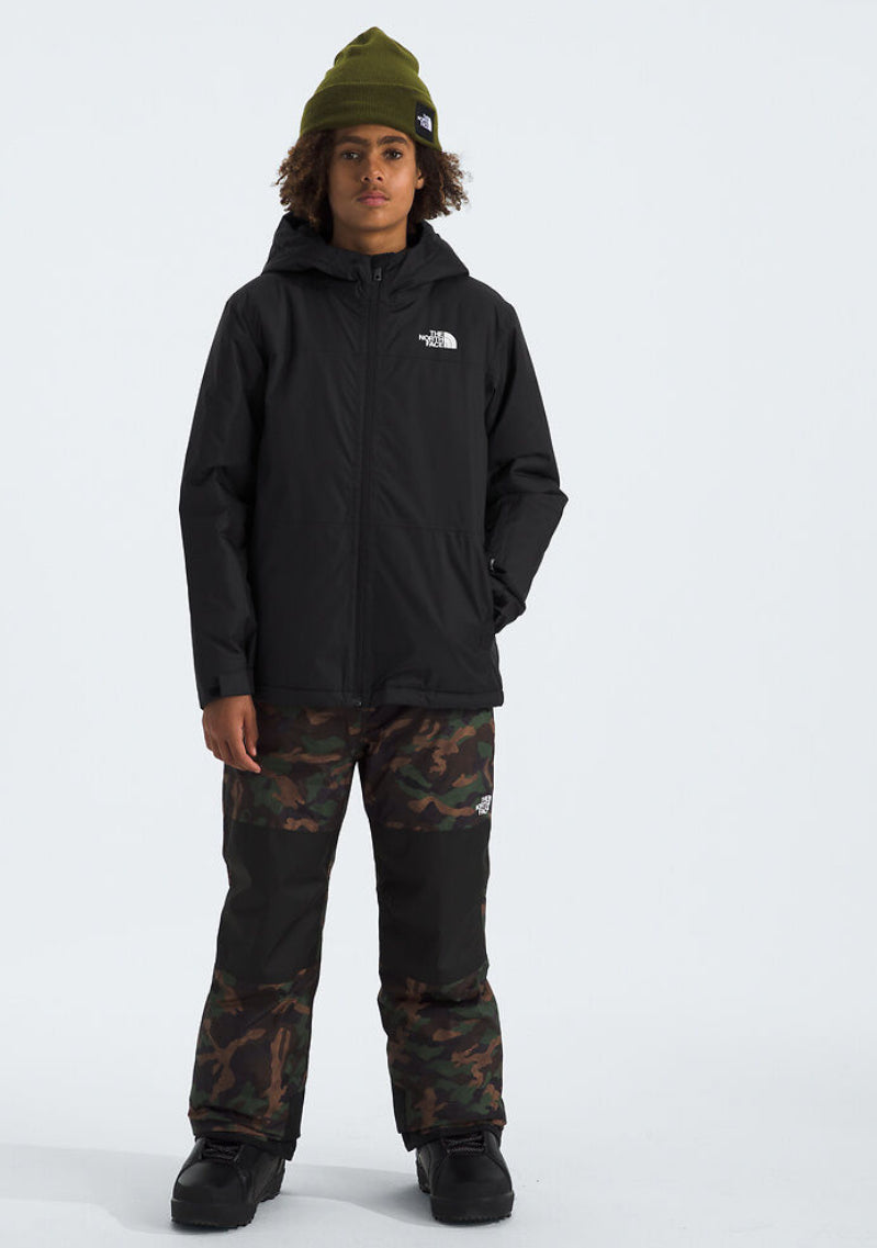 North Face Boys Freedom Insulated Jacket Black