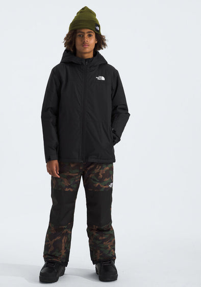 North Face Boys Freedom Insulated Jacket Black