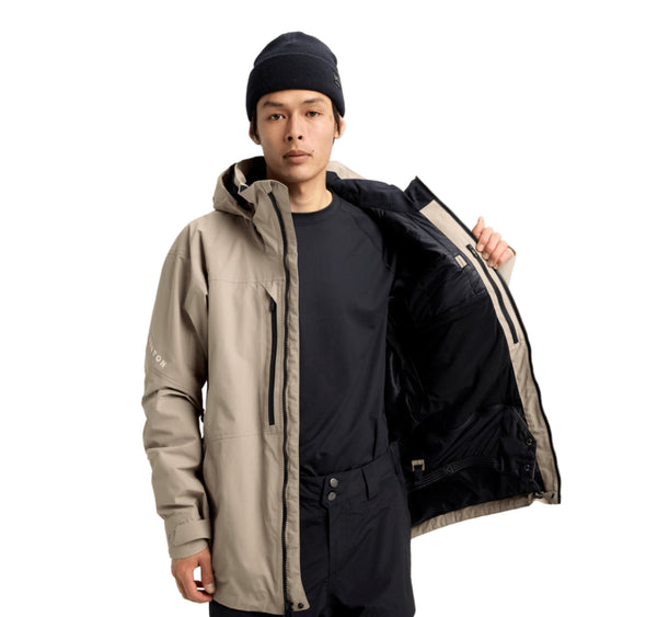 Burton Men’s [ak] GORE-TEX Swash Jacket Summit Taupe 2026