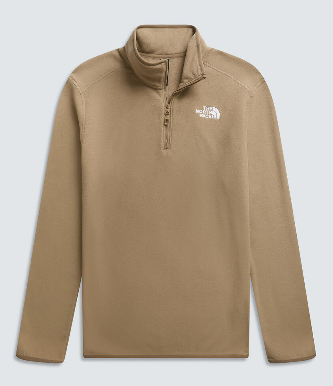 North Face Glacier Fleece 1/4 Zip Latte