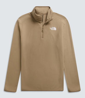North Face Glacier Fleece 1/4 Zip Latte