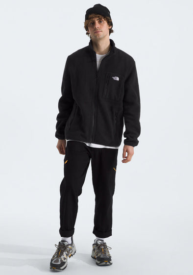North Face Men’s Yumiori Full-Zip Fleece Jacket Black