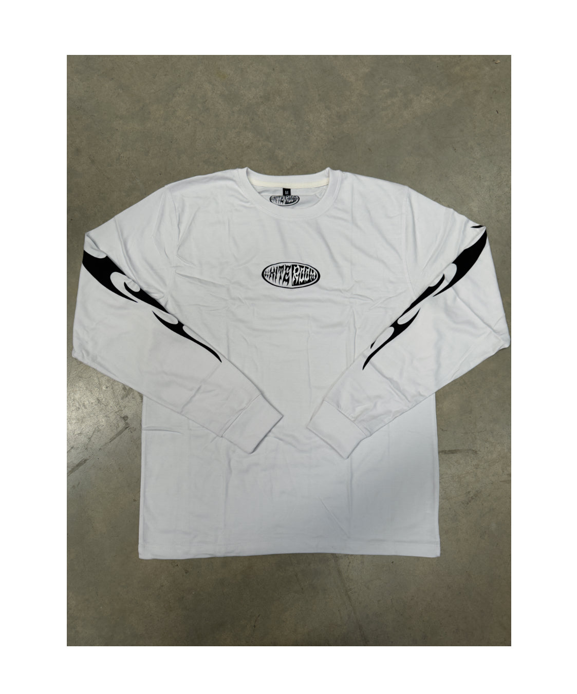 Whiteroom Tribal Long Sleeve Tee White