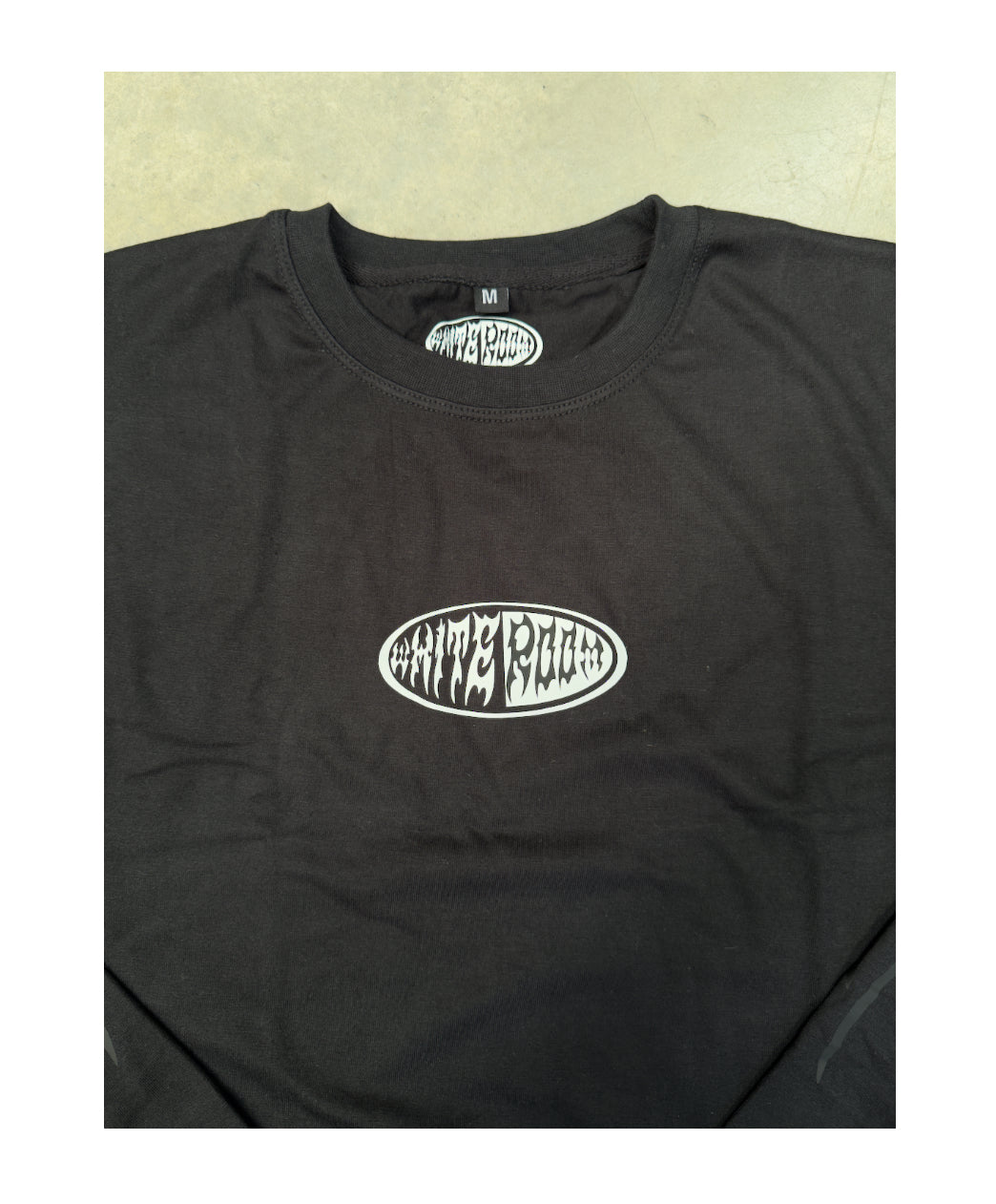 Whiteroom Tribal Long Sleeve Tee Black