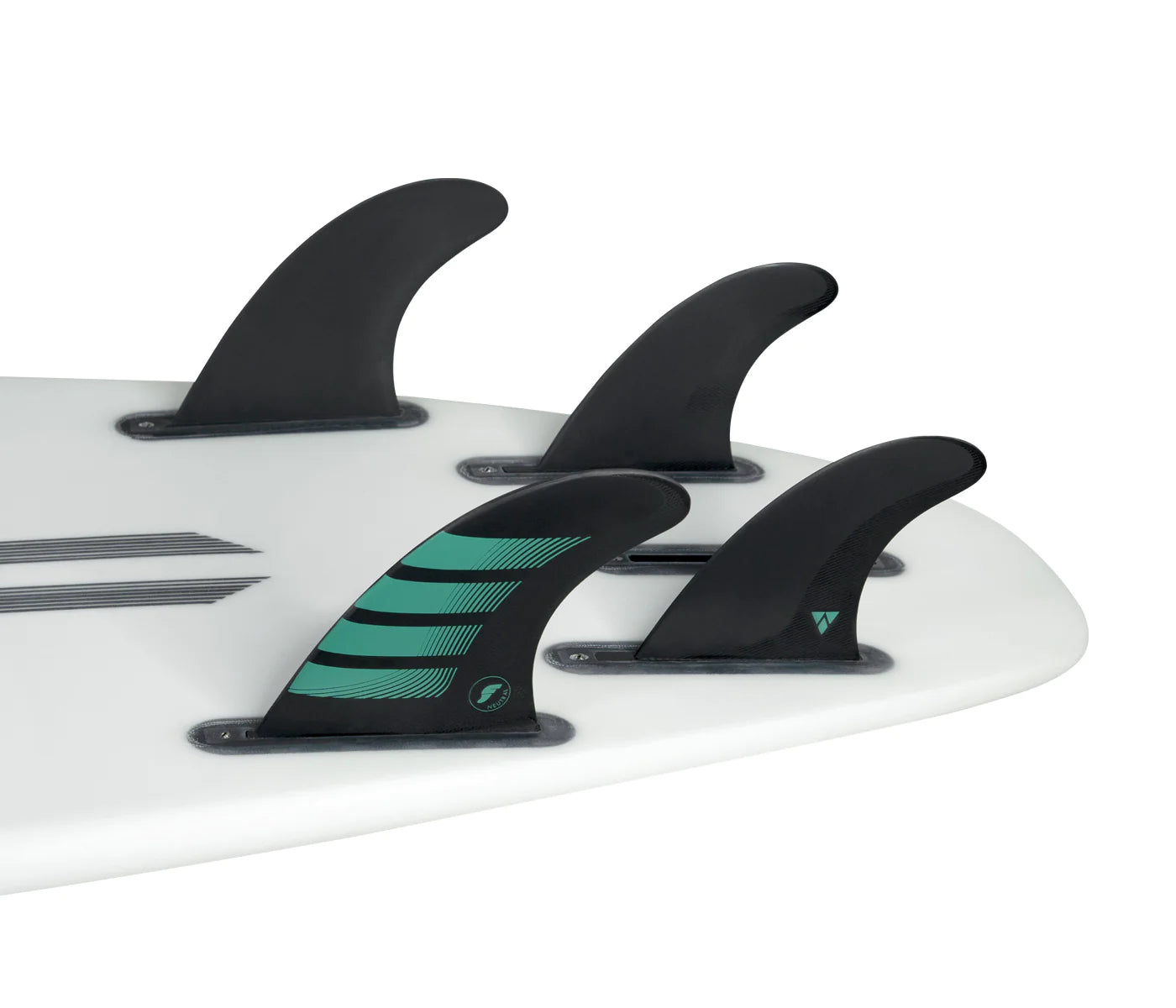 Futures F6 Alpha 5 Fin Carbon Teal Medium Whiteroom Snow