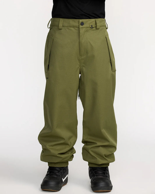 Volcom Men’s Arthur 20K Pant Dark Olive