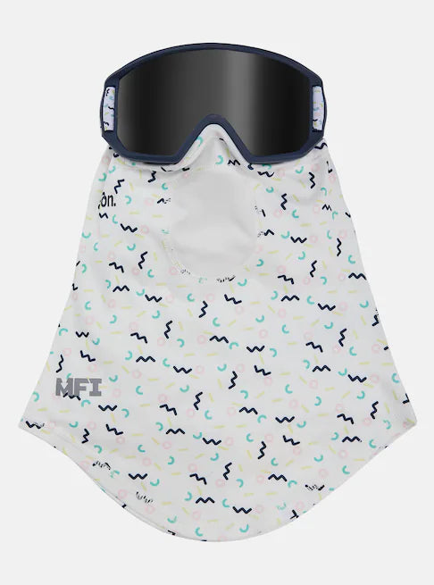 Anon Kids’ Tracker 2.0 Goggles & MFI Face Mask Confetti/Silver Amber
