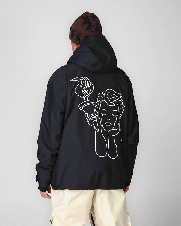 Beyond Medals Anorak 2L Angel Black