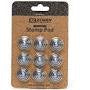 XCMAN 4 Layer-Cone Studs Silver