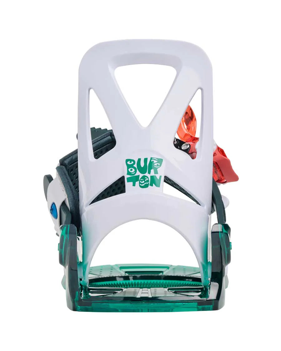 burton grom snowboard bindings Burton Mini Grom Green Bindings – Whiteroom Snow
