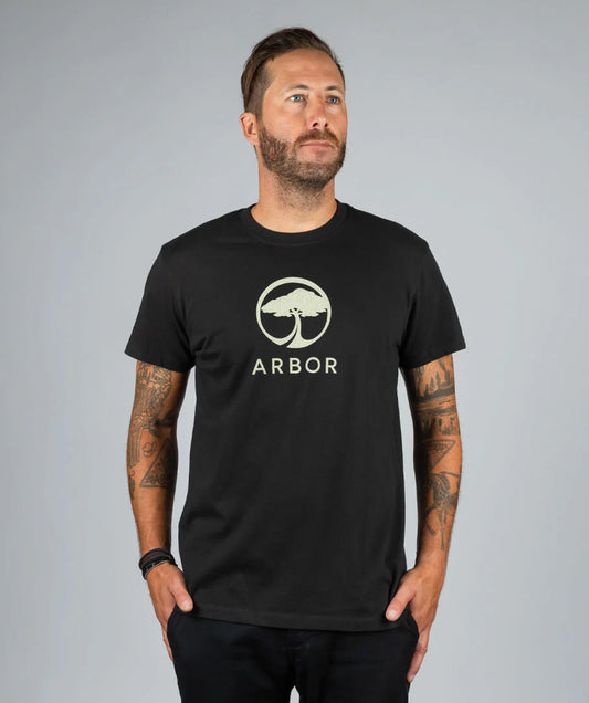 Arbor Landmark Tee Black