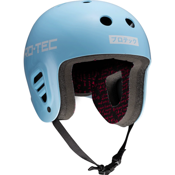 Pro-Tec Full Cut Snowboard Helmet Sky Blue/Brown