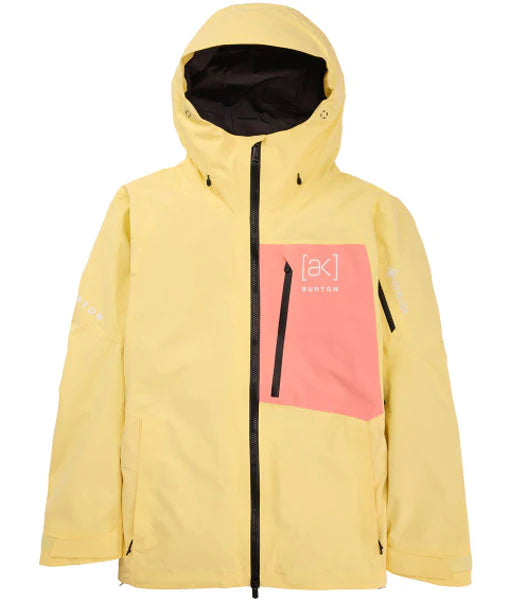 Burton Men’s [ak] GORE-TEX Cyclic Jacket Buttermilk/Reef Pink 2024