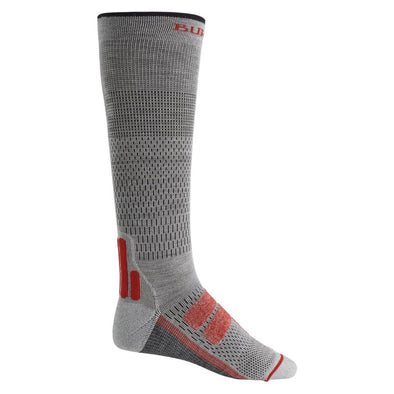 Burton Men’s Performance Ultralight Compression Socks Gray Heather