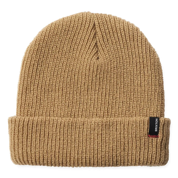 Brixton Heist Beanie Khaki Sand