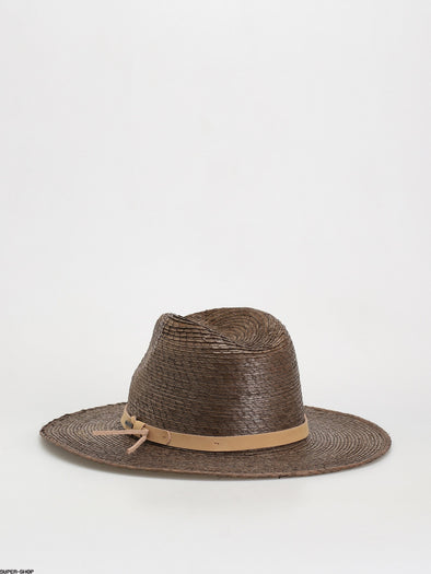 Brixton Field Proper Straw Hat Dark Earth/Natural