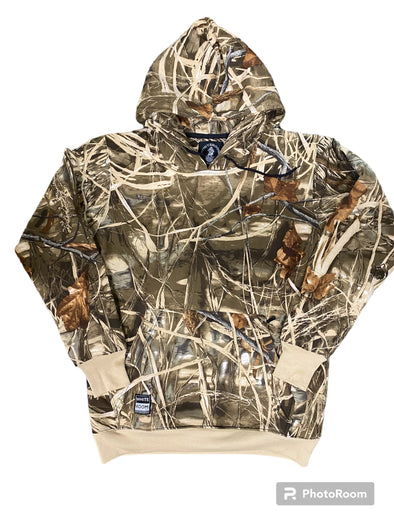 Whiteroom Bonded Hood Grass Camo