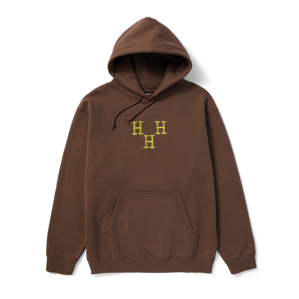 HUF Hat Trick P/O Hoodie Coffee