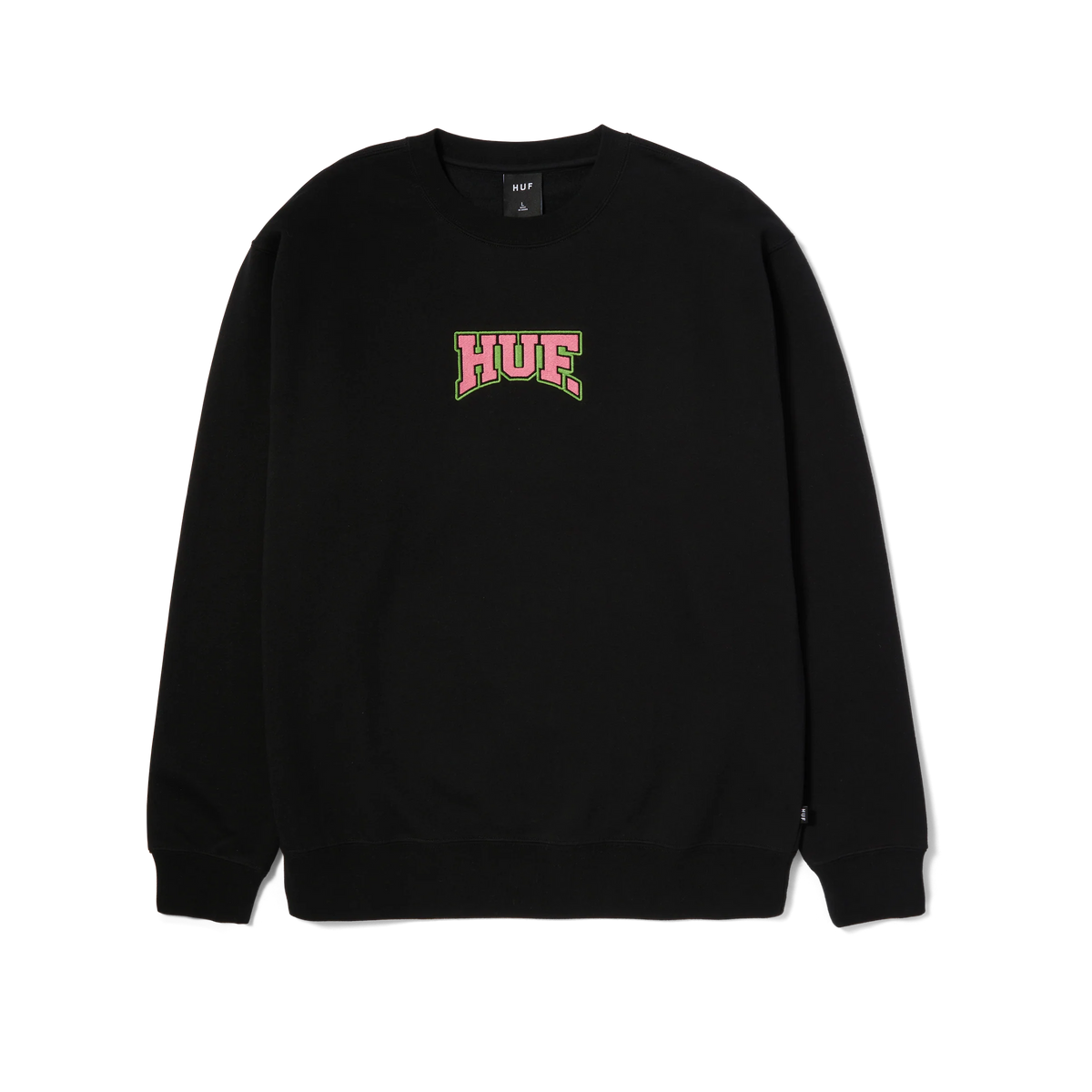 HUF Home Team Crewneck Black