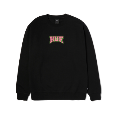 HUF Home Team Crewneck Black