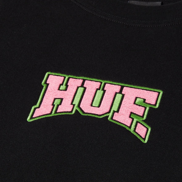 HUF Home Team Crewneck Black