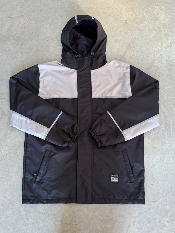 Whiteroom Invert Jacket Black/Reflective Grey