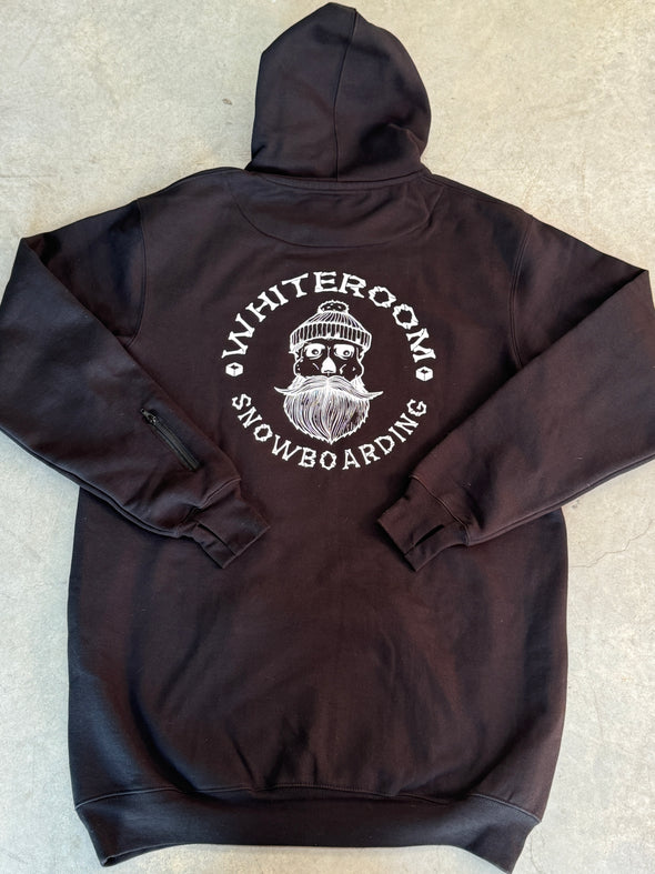 Whiteroom Tall Tech Hoody Black/Snow Camo