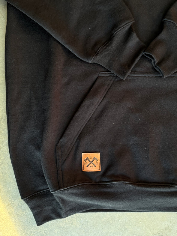 Whiteroom Tall Tech Hoody Black/Snow Camo
