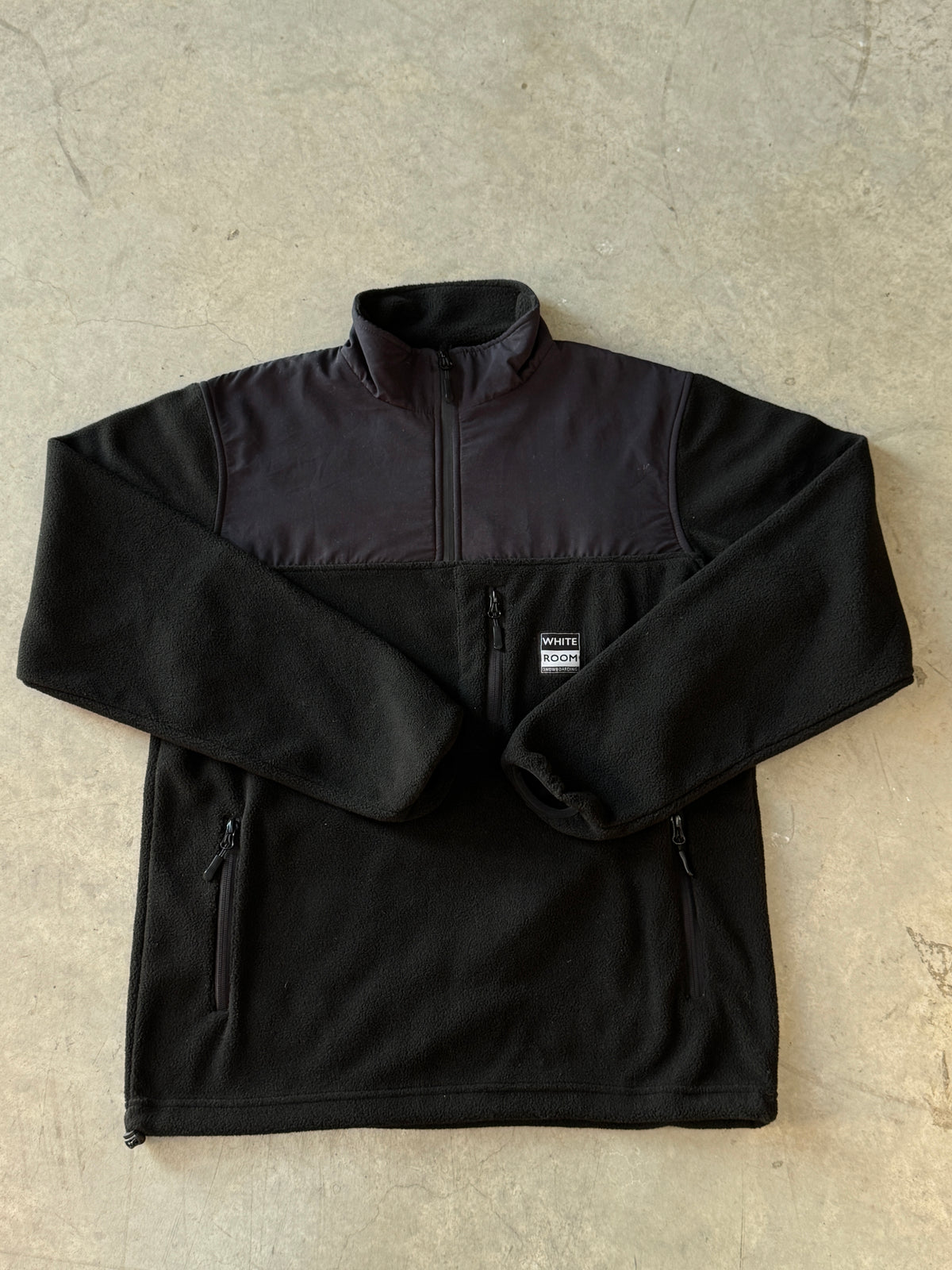 Whiteroom Midweight Fleece Black