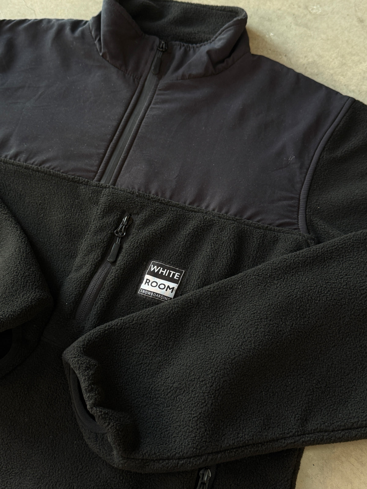 Whiteroom Midweight Fleece Black