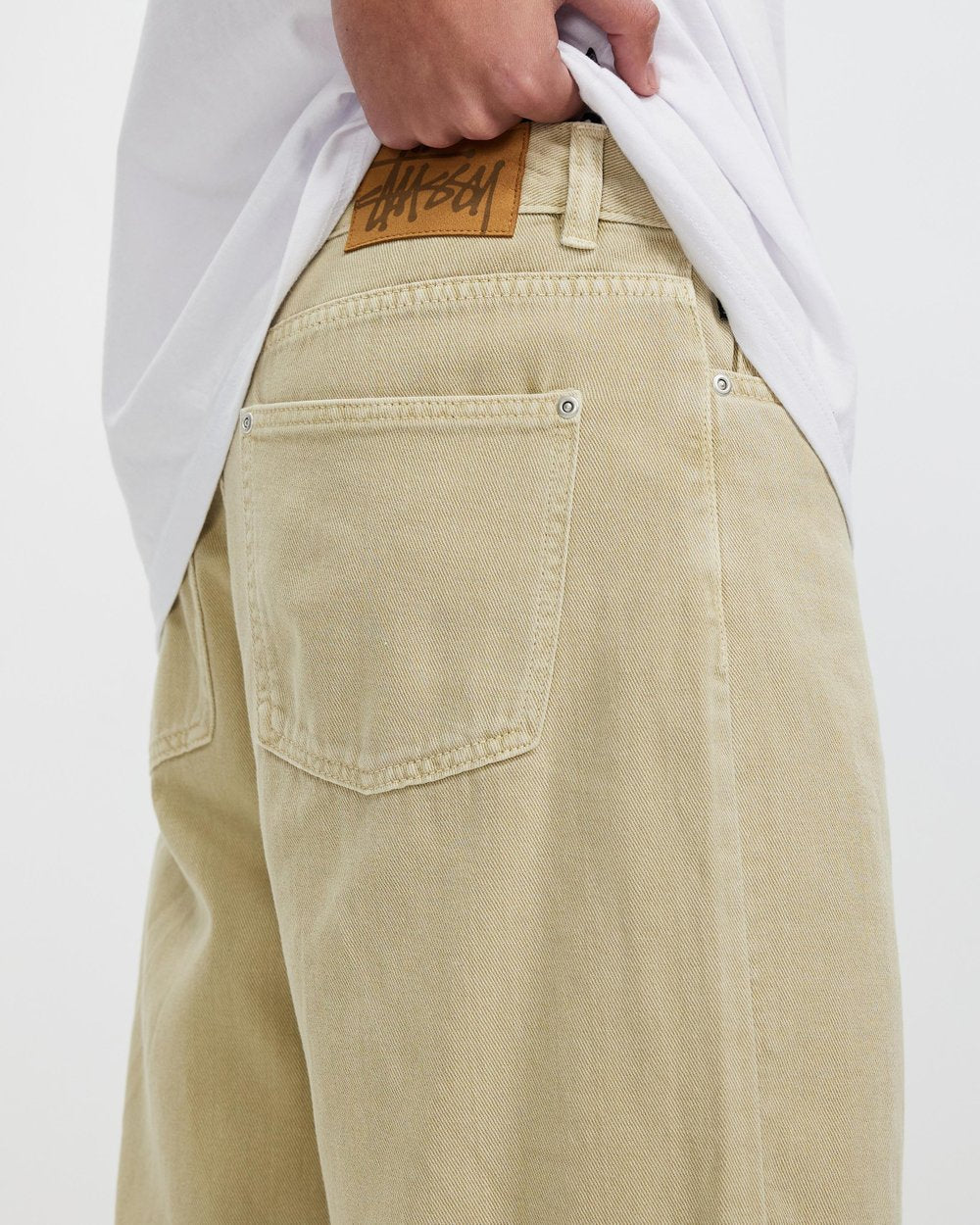 Stussy Twill Big Ol Short Pigment Khaki