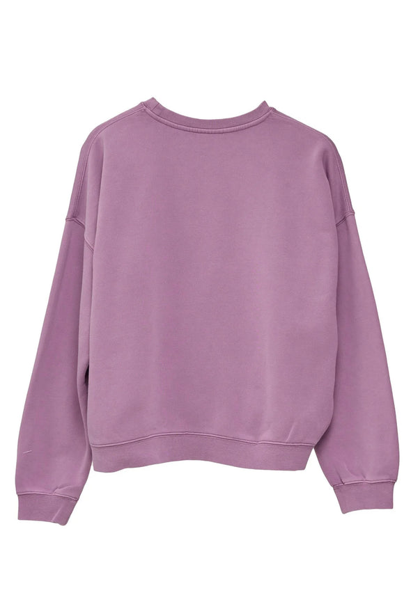 Stussy World League OS Crew Pigment Orchid