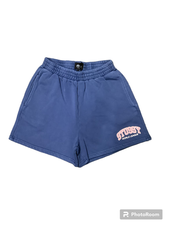 Stussy World League Short Pigment Blue